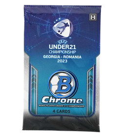 2022 Bowman Chrome Road to UEFA Under-21 European Championship Soccer Hobby Box-3