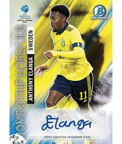 2022 Bowman Chrome Road to UEFA Under-21 European Championship Soccer Hobby Box-4