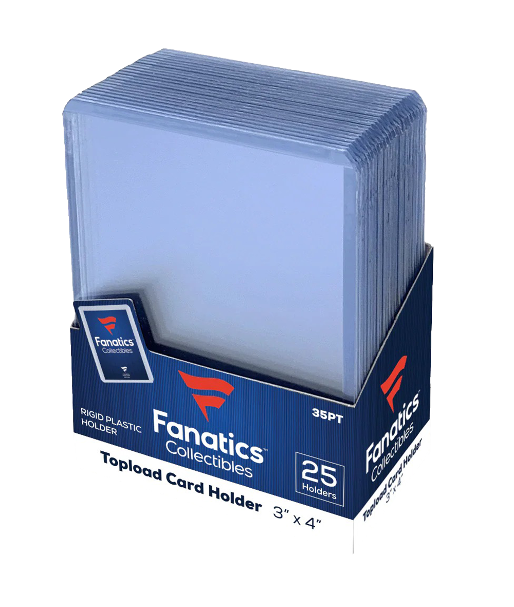 Fanatics 3x4 35pt. Toploaders 25-Count Pack