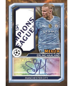 2023/24 Topps Chrome Merlin UEFA Club Comepetitions Soccer Hobby Box-5