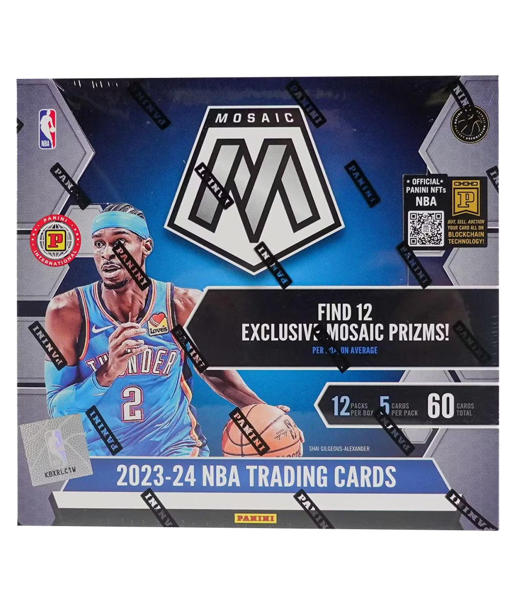 2023/24 Panini Mosaic Basketball International Hobby Box