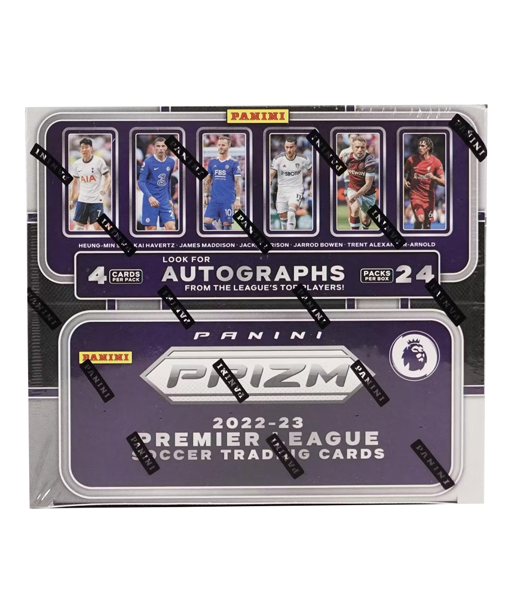 2022/23 Panini Prizm Premier League EPL Soccer Retail 24-Pack Box