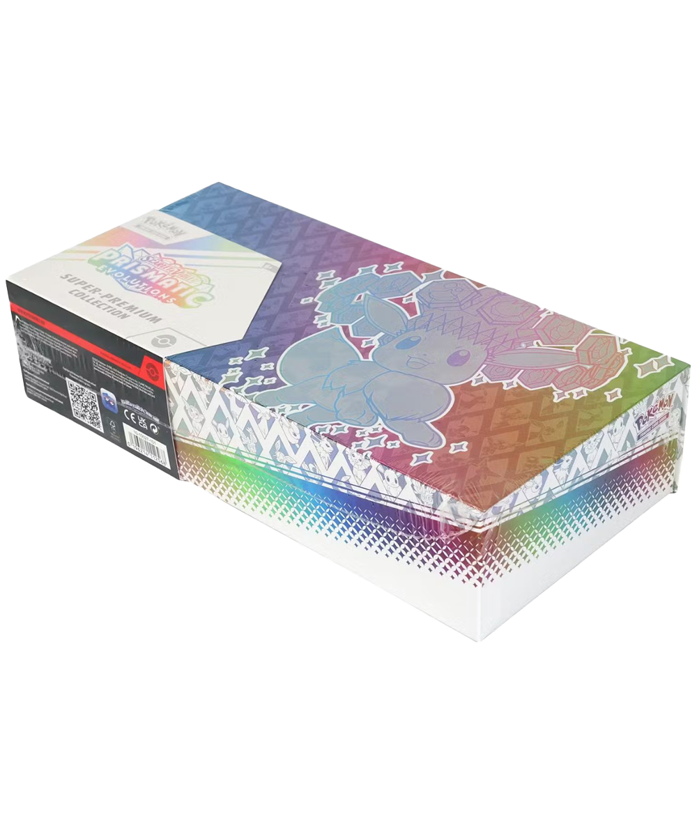 Pokémon Scarlet & Violet: Prismatic Evolutions Super Premium Collection Box
