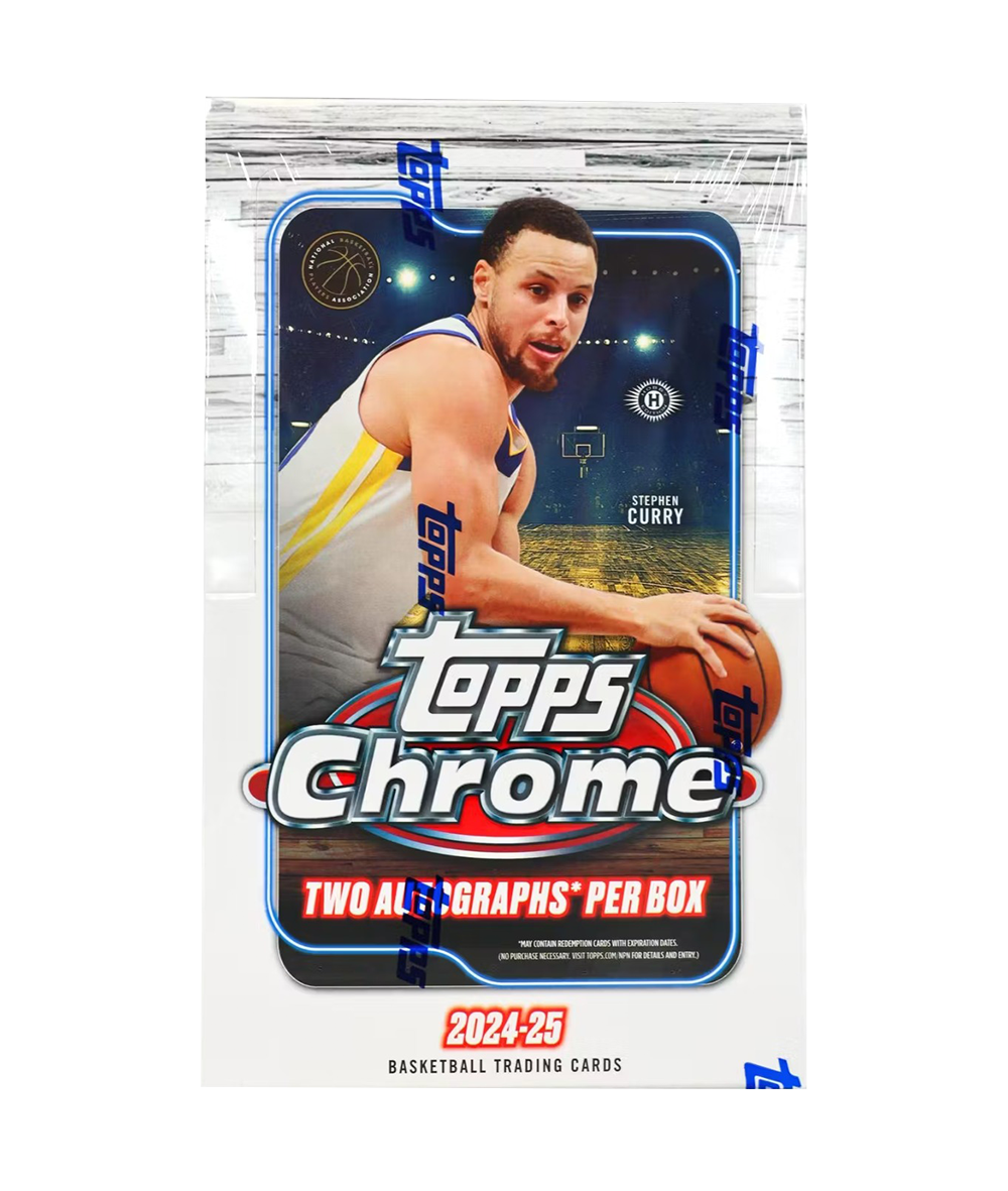 2024/25 Topps Chrome Basketball Hobby Box-1