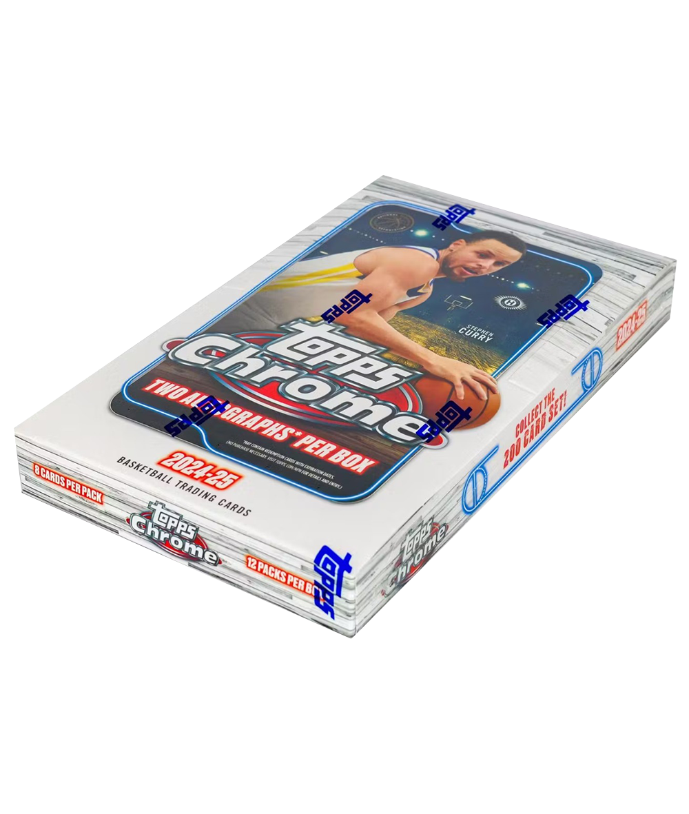 2024/25 Topps Chrome Basketball Hobby Box-2