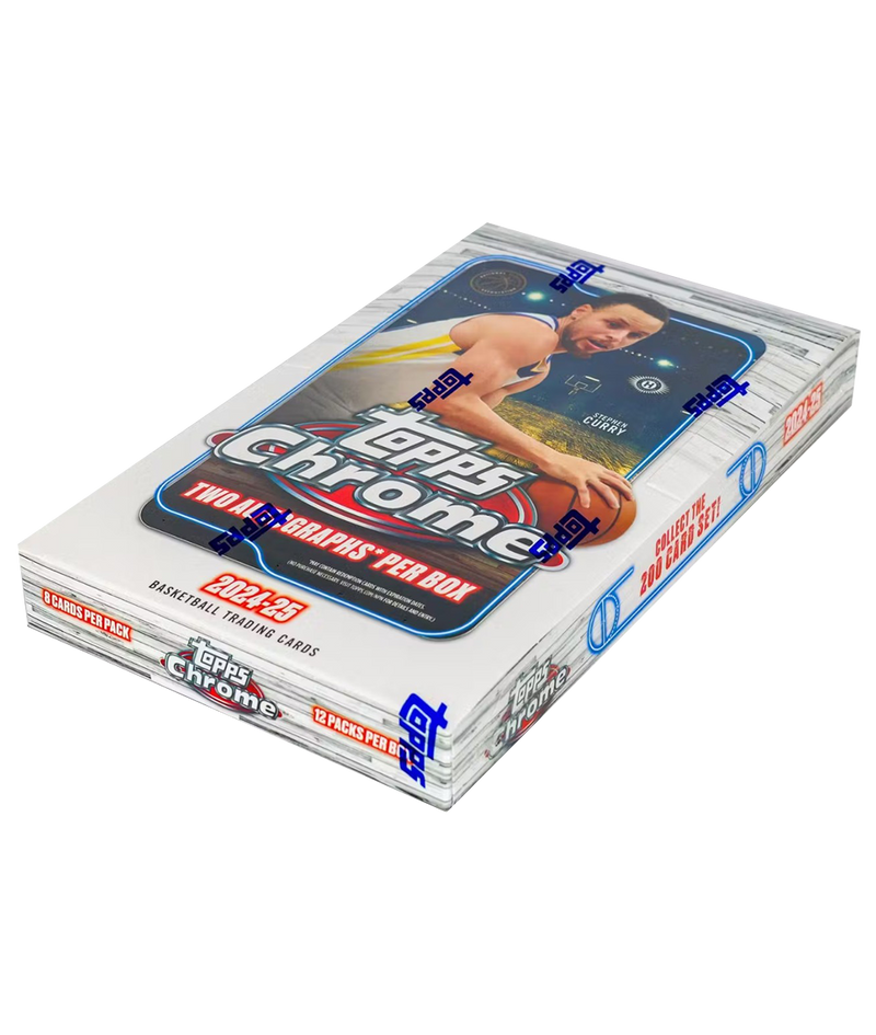 2024/25 Topps Chrome Basketball Hobby Box-2