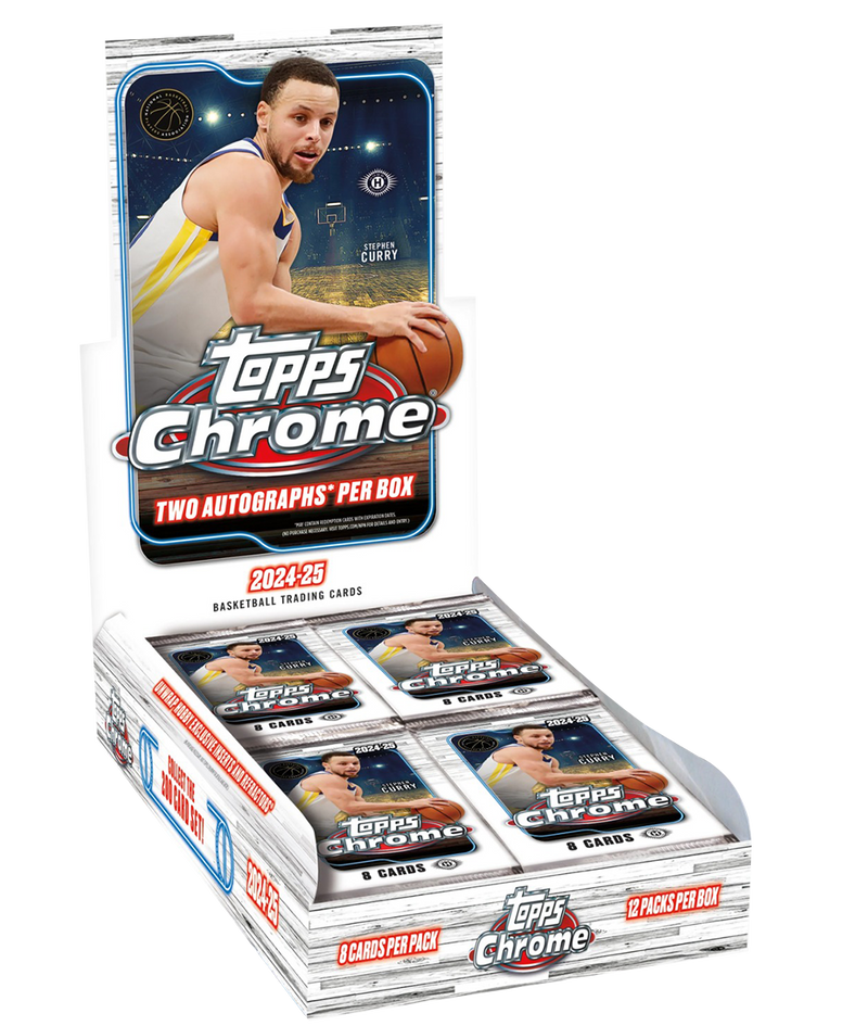 2024/25 Topps Chrome Basketball Hobby Box-3