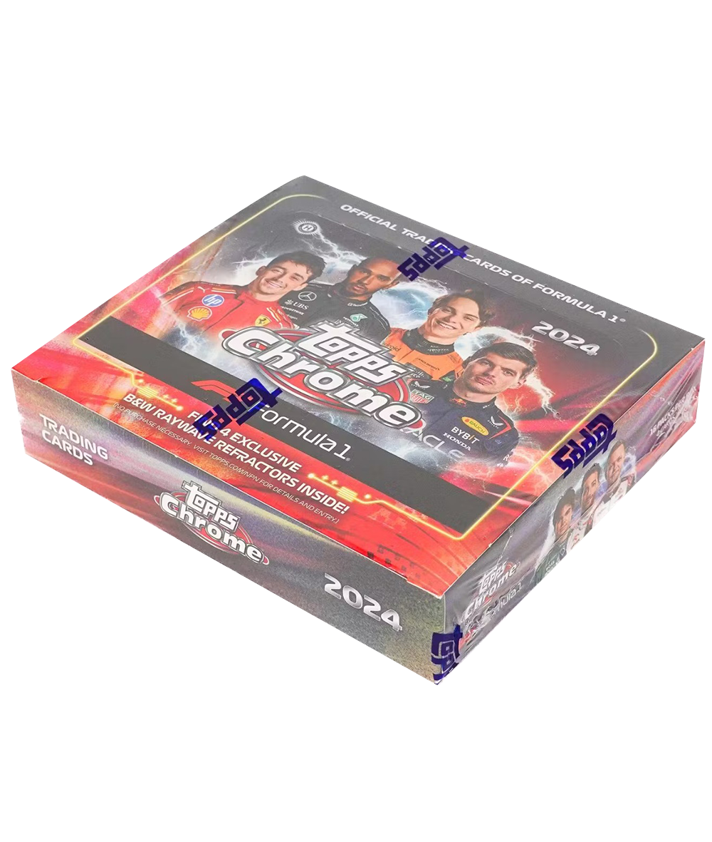 2024 Topps Chrome F1 Formula 1 Qualifying Lap Hobby Box-2