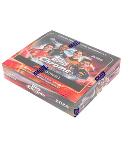 2024 Topps Chrome F1 Formula 1 Qualifying Lap Hobby Box-2