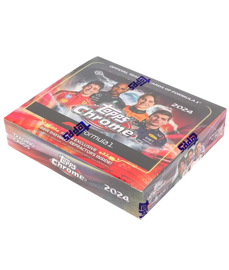 2024 Topps Chrome F1 Formula 1 Qualifying Lap Hobby Box-2
