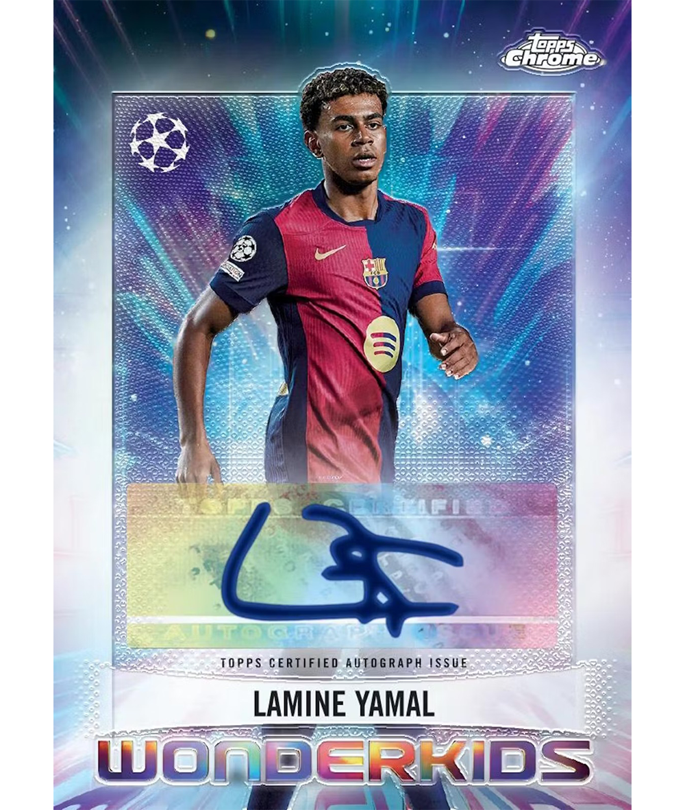 2024/25 Topps Chrome UEFA Club Competitions Soccer Hobby Box-6