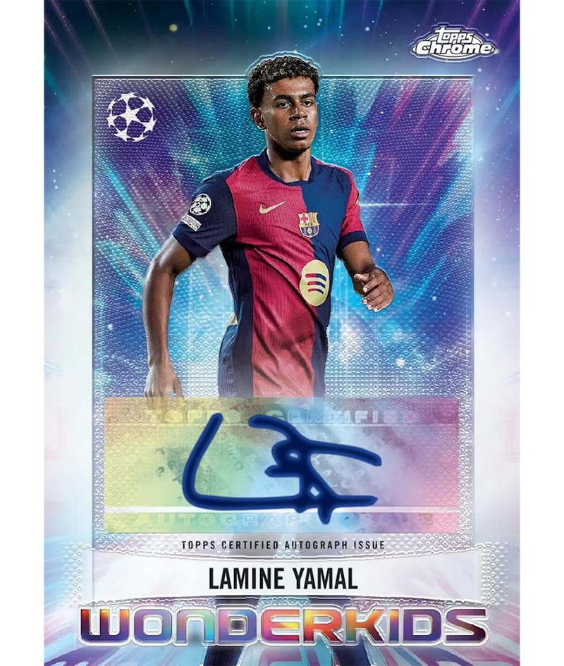 2024/25 Topps Chrome UEFA Club Competitions Soccer Hobby Box-6