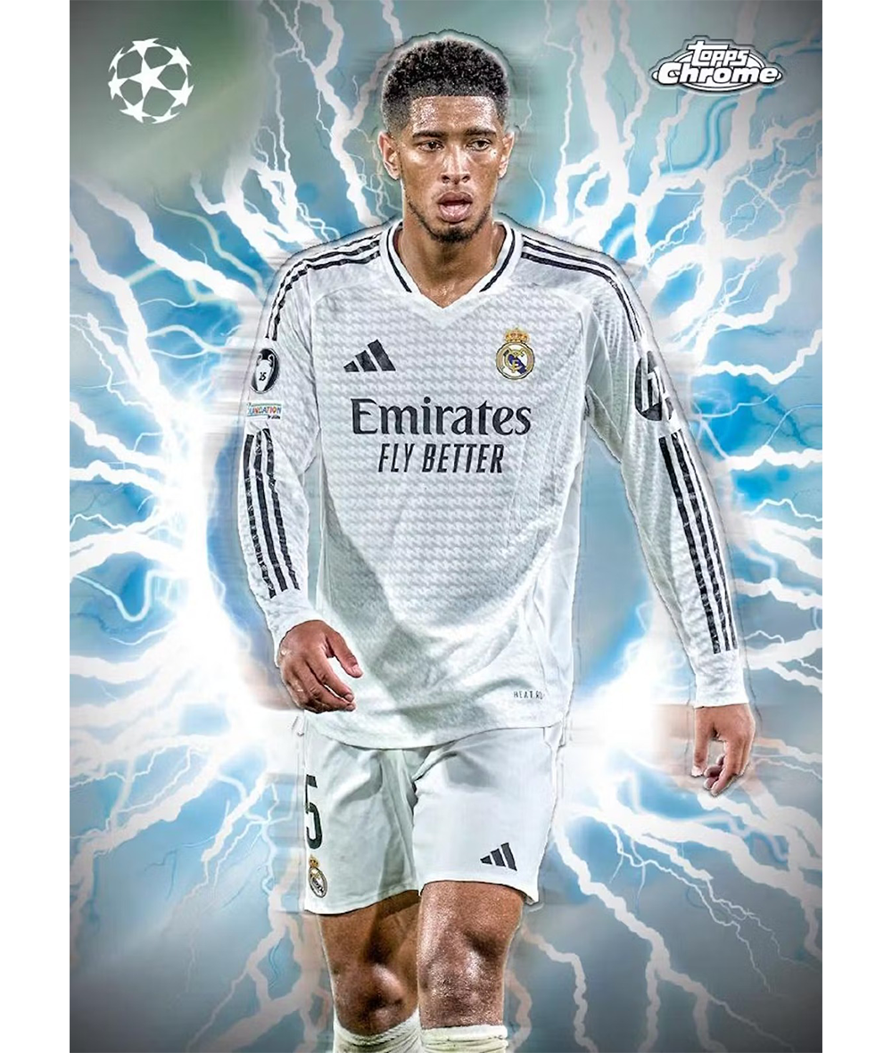 2024/25 Topps Chrome UEFA Club Competitions Soccer Hobby Box-8