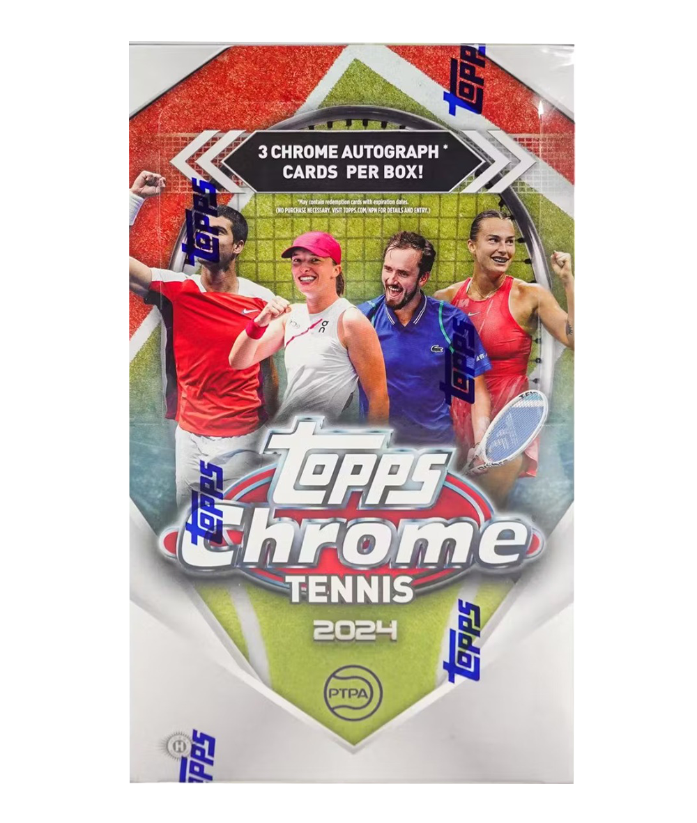 2024 Topps Chrome Tennis Hobby Box