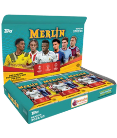 2022/23 Topps UEFA Club Competitions Merlin Chrome Soccer Hobby Box-2
